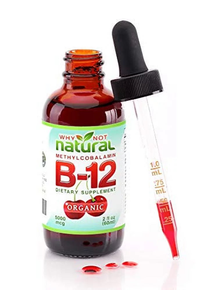 Organic B12 Liquid Drops 5000mcg B179868