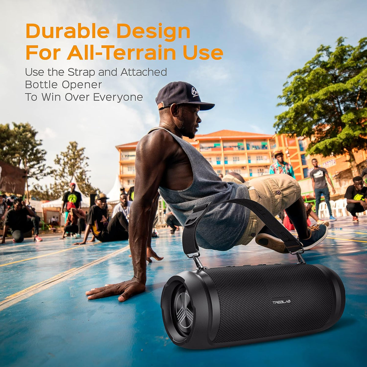 50W Bluetooth Speaker with 20H Battery and IPX6 Waterproof Z177
