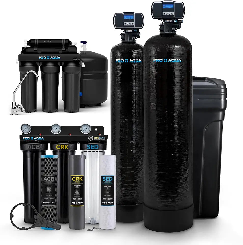 5-Stage Whole House Water Softener and Filter System X144711