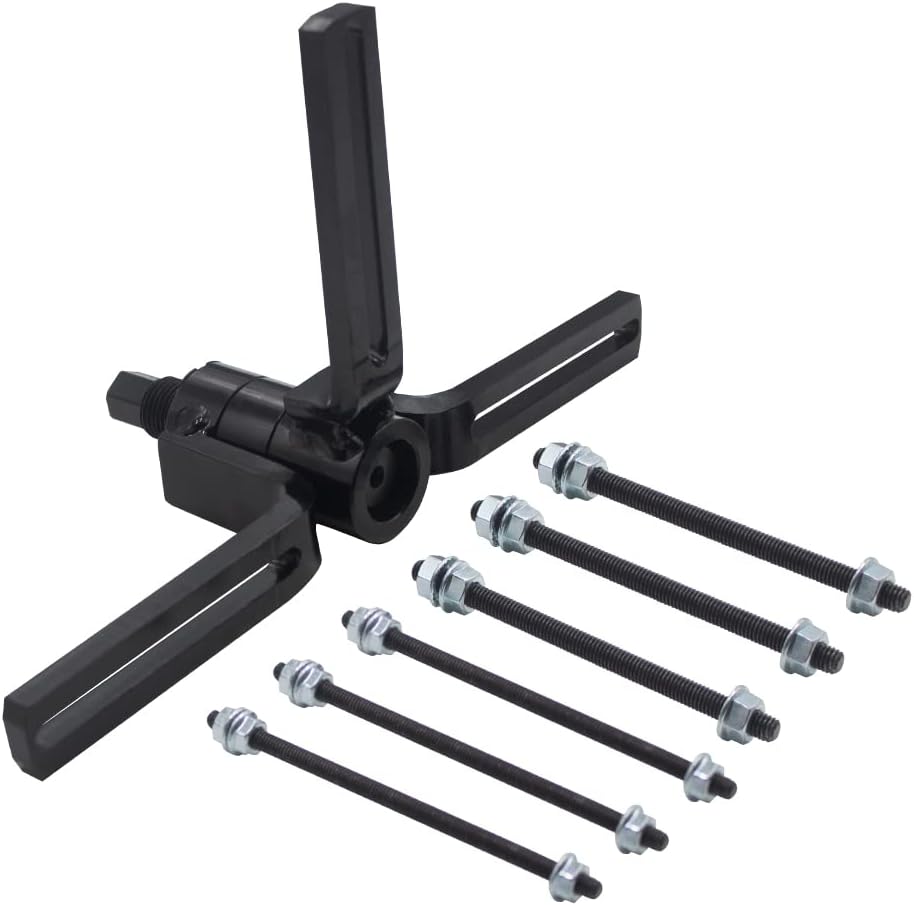 Motorcycle Crankcase Splitter with 360 Degree Rotational Arms S5503