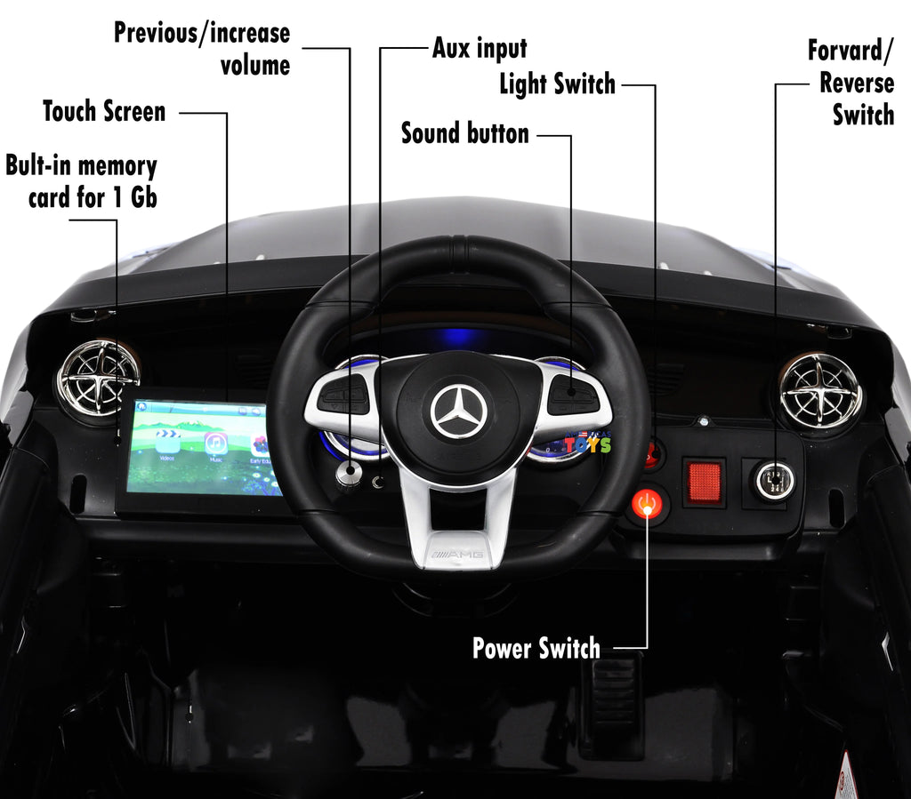 12V Powered Ride on Car with Remote Control A887874