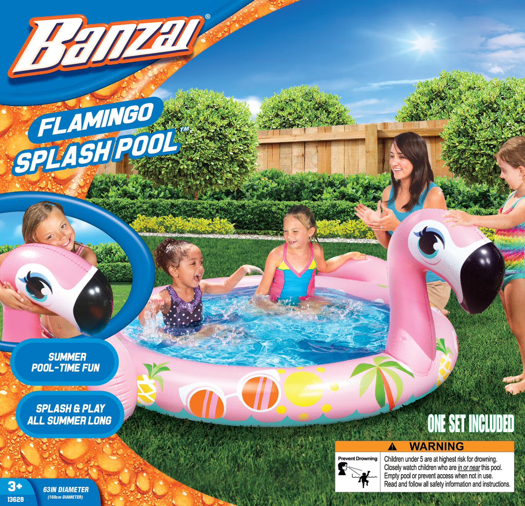 Flamingo Blowup Pool X42171
