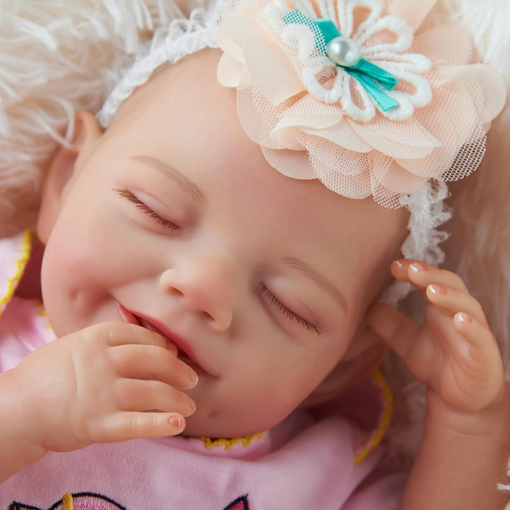 20 Inch Cloth Body Reborn Baby Doll T4092