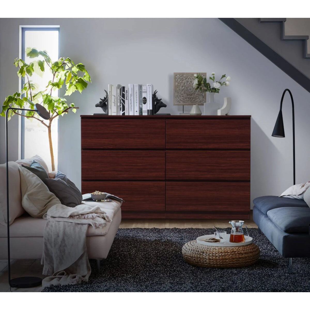 6 Drawer Storage Dresser Z6330