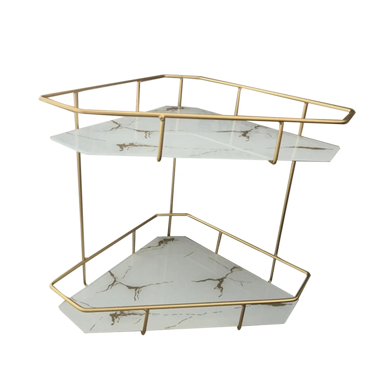 White Bottom Bathroom Storage Rack N455345