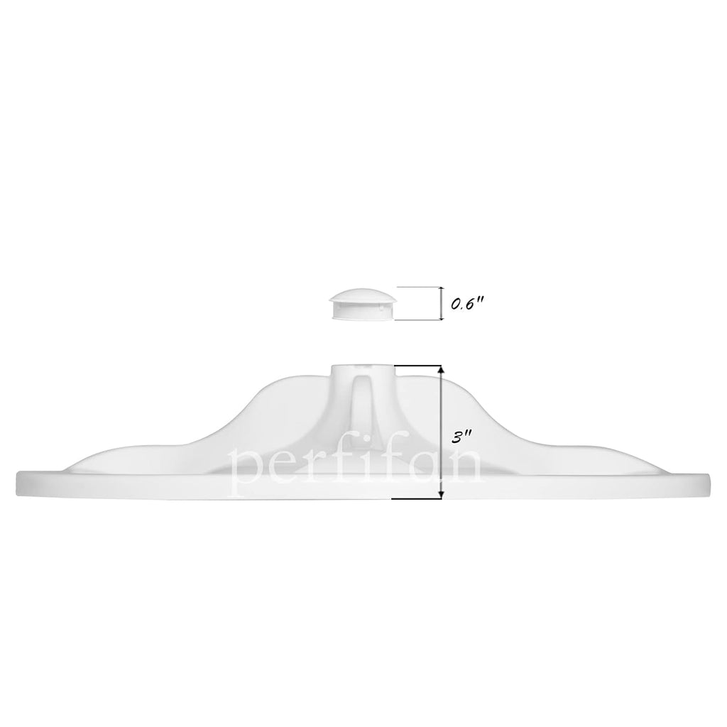 Washplate Compatible with Whirlpool Washer and Cap F1607
