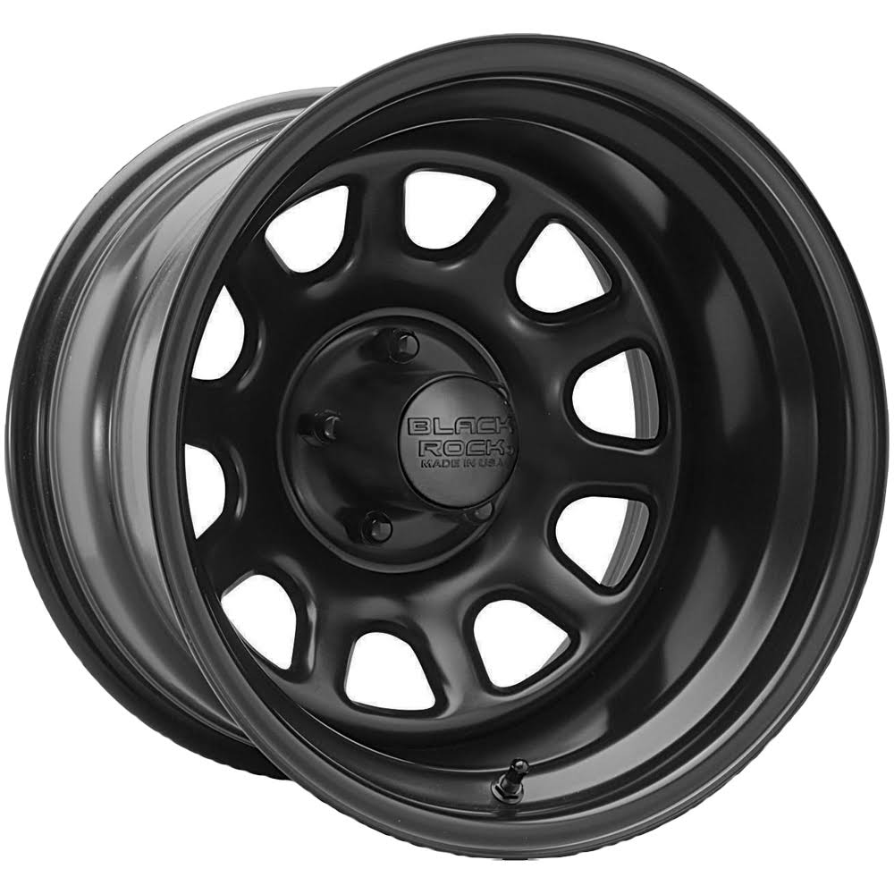 Black Rock Series 942 Type D Matte Black Wheels H38385