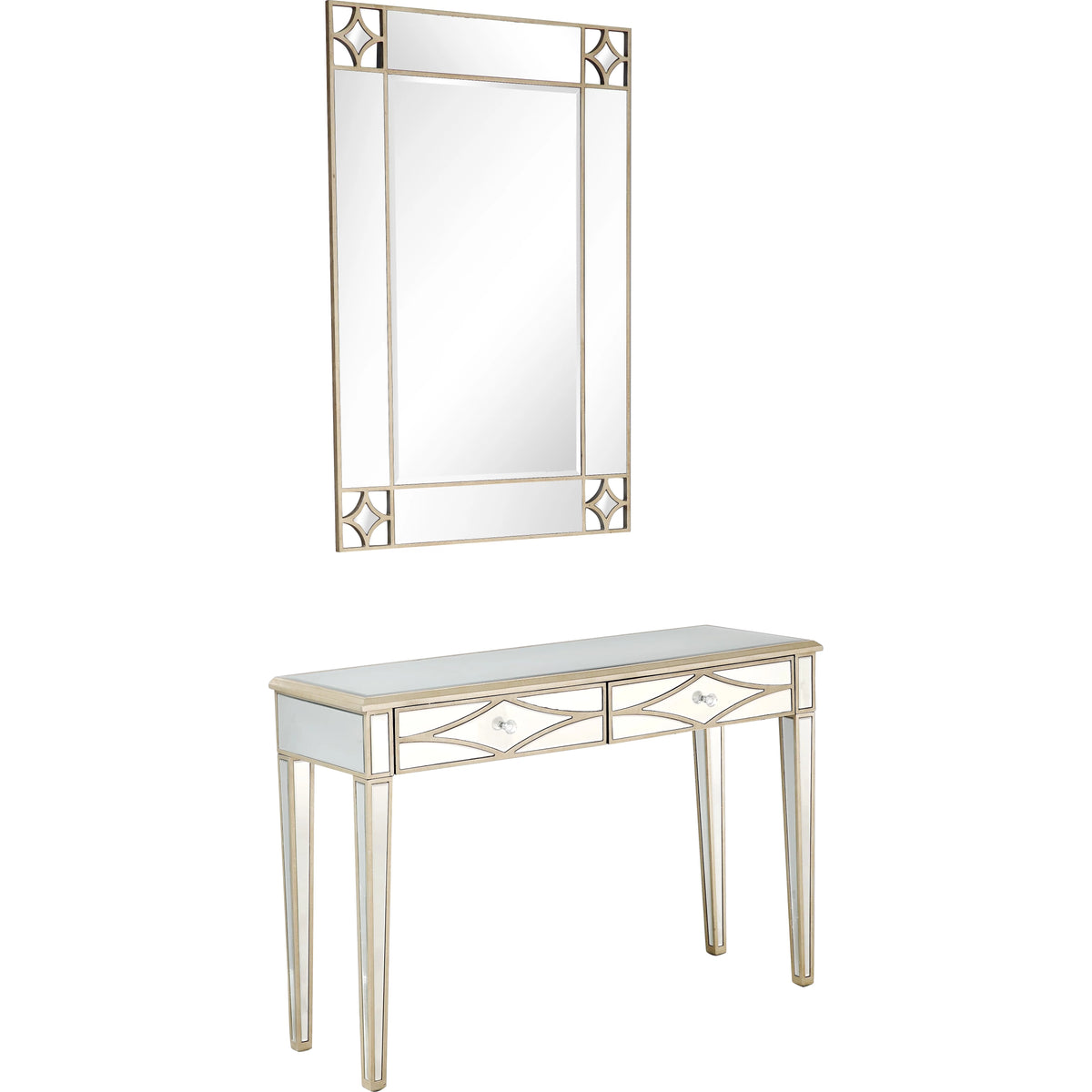 Wall Mirror and Console Table M459127