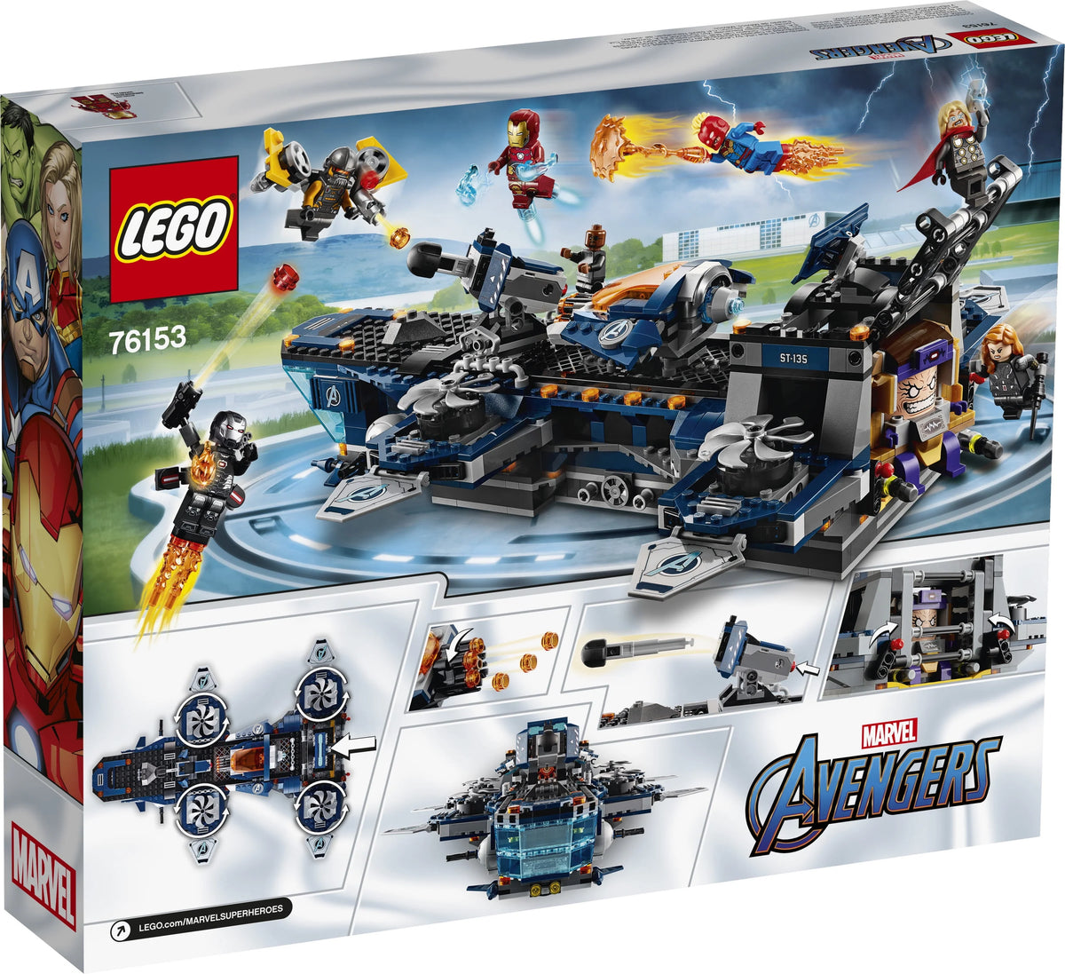 Building Toy with Minifigures 1,244 Pieces C3930
