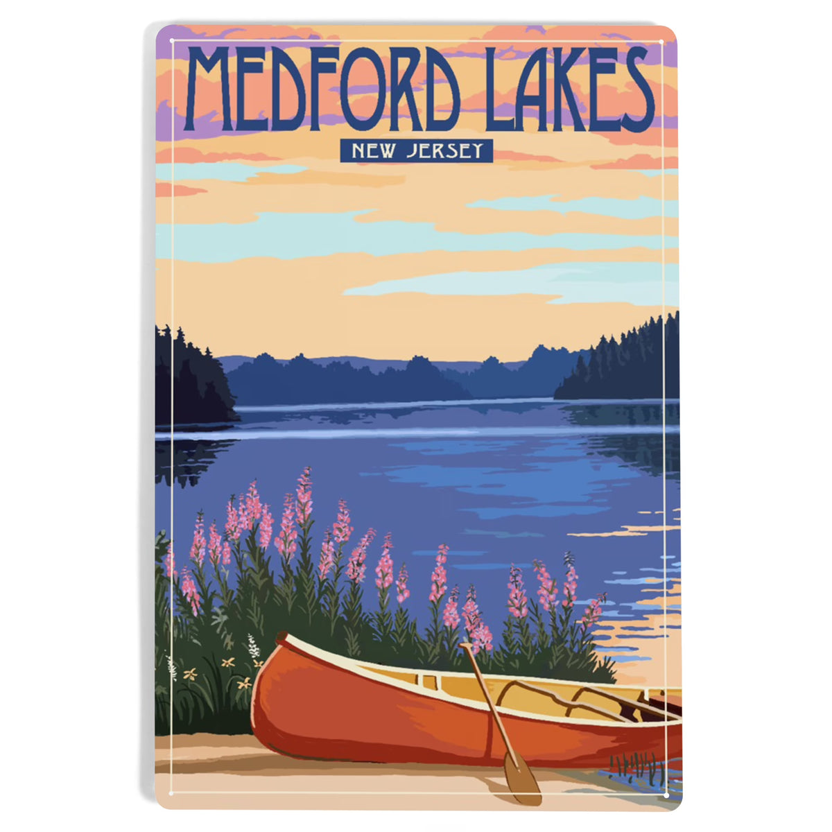 12x18 Aluminum Metal Sign Decor V171