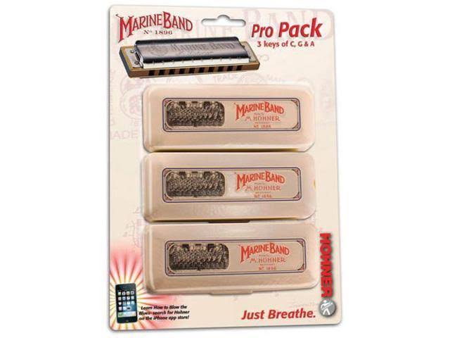 3-Pack Harmonica Keys C, G and A Z677