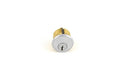 1x22 Mortise Cylinder Satin Chrome Finish L102