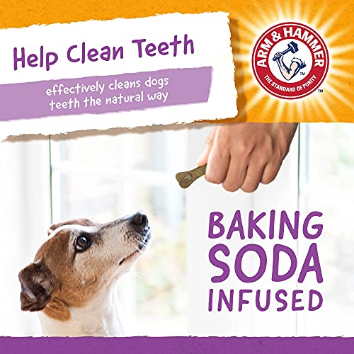 Peanut Butter Flavor Dental Treats for Dogs, 20 Count D34832