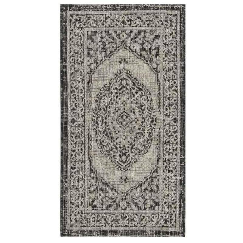 Light Beige Light Brown Courtyard Rug Y3208