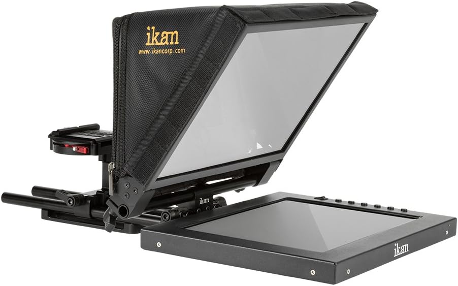 12-inch Portable Teleprompter Kit Black Z137403