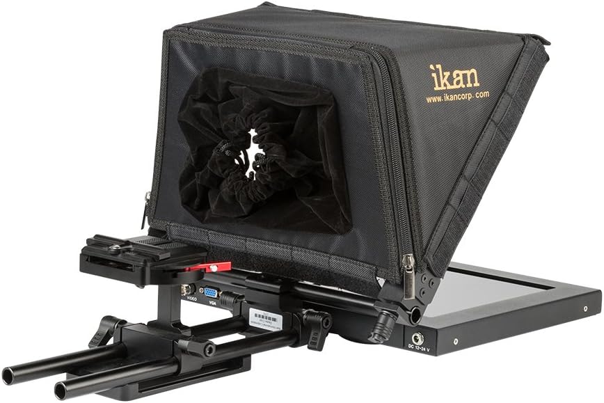 12-inch Portable Teleprompter Kit Black Z137403