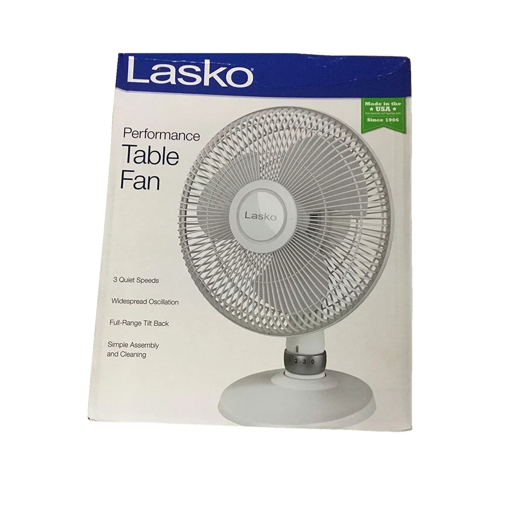 12" Table Fan, White G24896