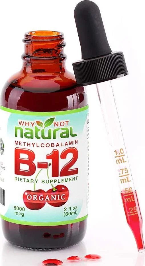 Organic B12 Liquid Drops 5000mcg B179868