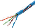 Black Solid 24AWG Cat5e Bulk Network Cable UTP C595214