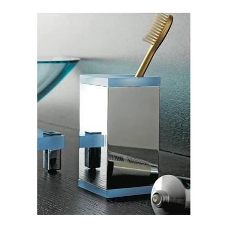 Black Square Toothbrush Holder N982