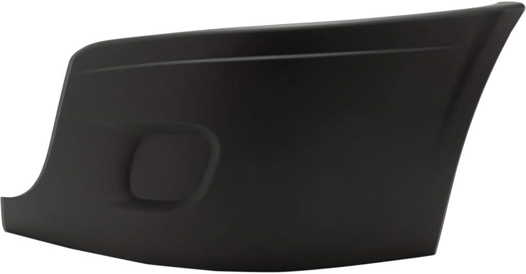 Freightliner Cascadia Bumper End 2008-2017 Driver Side Black Plastic Y905