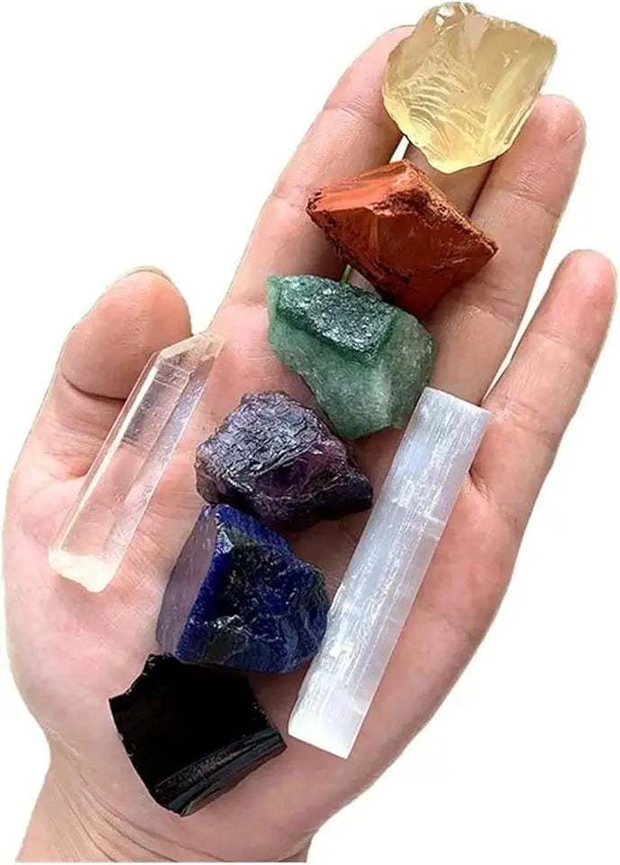 Natural Crystal Chakra Stones Q315687