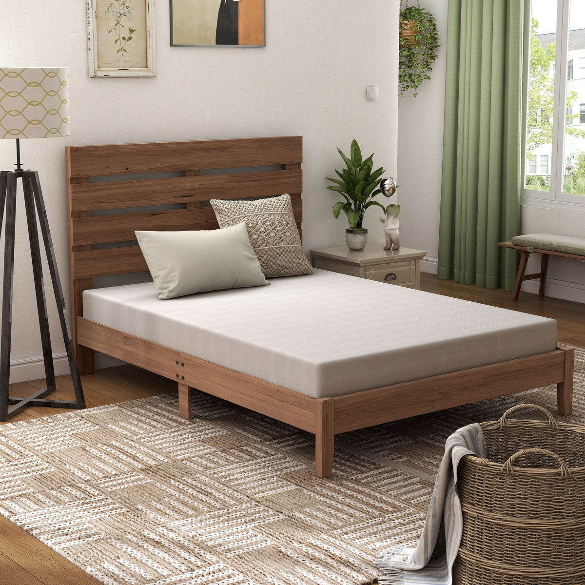 6-inch Hypoallergenic Gel Memory Foam Queen Mattress X477