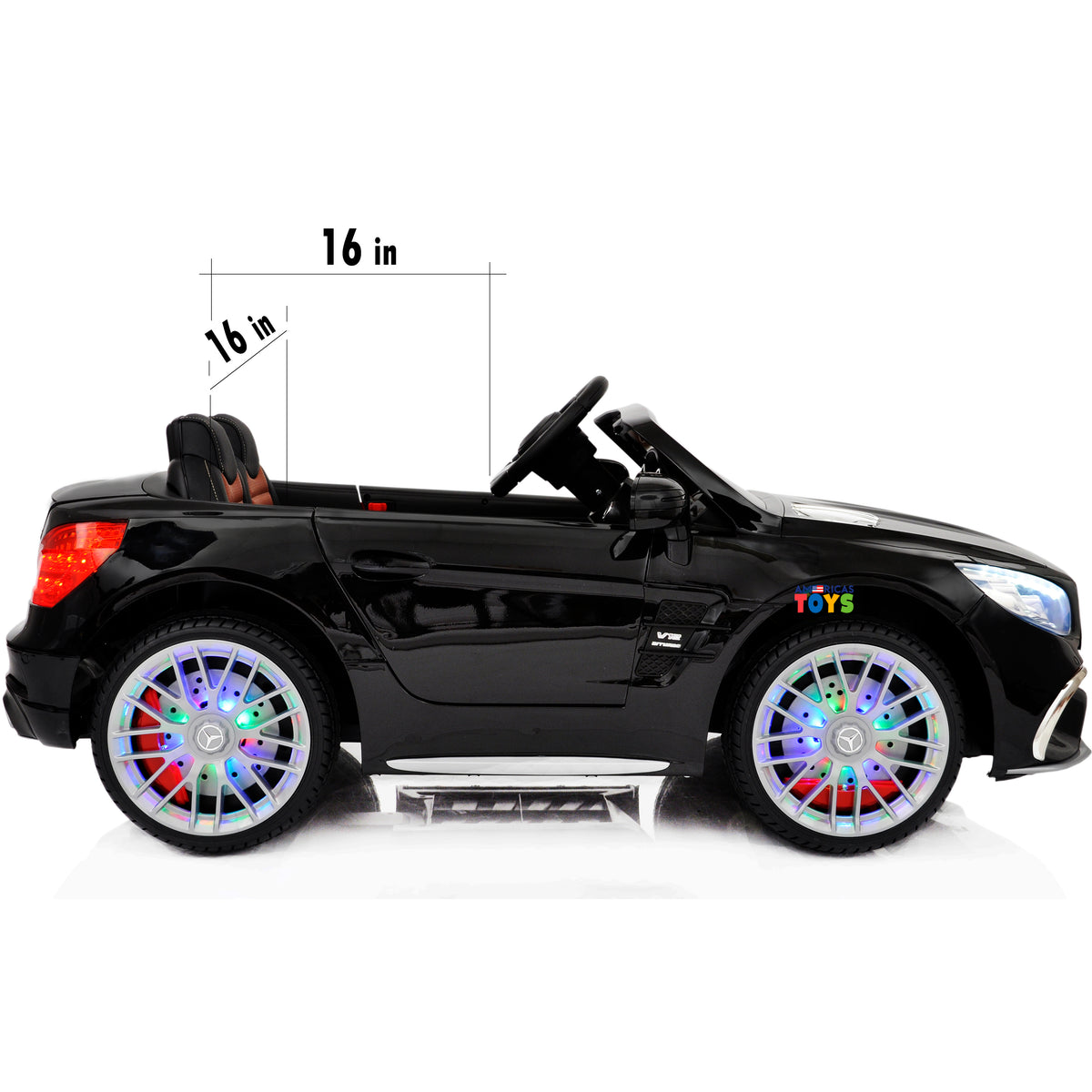 12V Powered Ride on Car with Remote Control A887874
