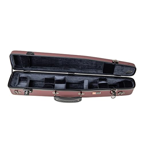 Fiberglass Alto Saxophone Case with Accessory Pocket and Removable Shoulder Straps Space Gray W725958