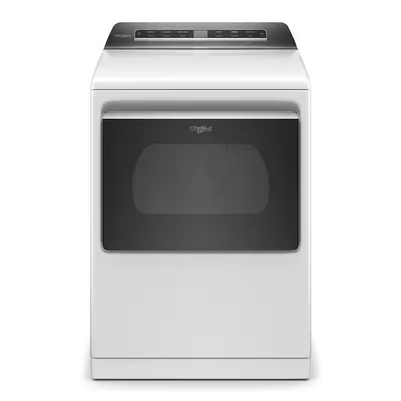 White 7.4 cu. ft. Electric Dryer with Steam T878071