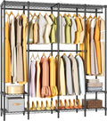 Freestanding Portable Wardrobe Closet Organizer S54520