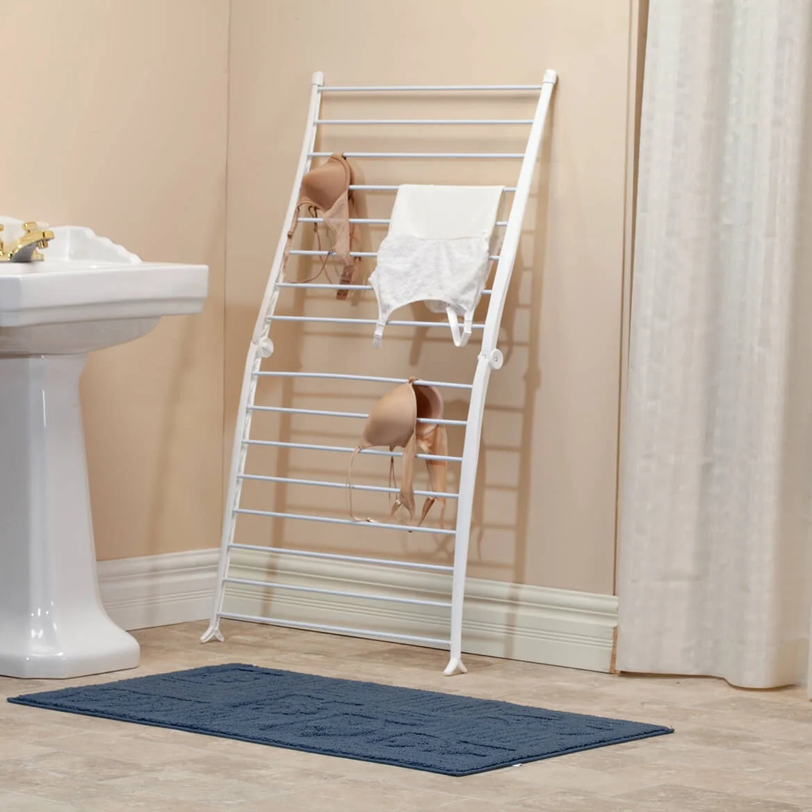 Wall Lean or Two Sided Fold Drying Rack X1722
