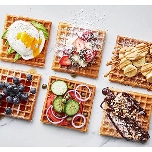 GreenPan Healthy Ceramic Nonstick Reversible Waffle Plates W767886