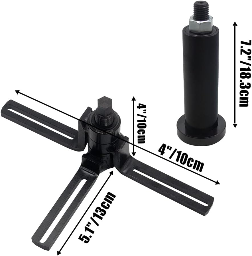 Motorcycle Crankcase Splitter with 360 Degree Rotational Arms S5503