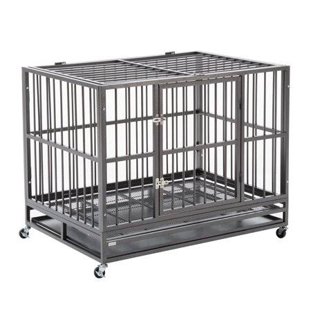 42 inch Heavy Duty Metal Dog Cage Kennel N82362