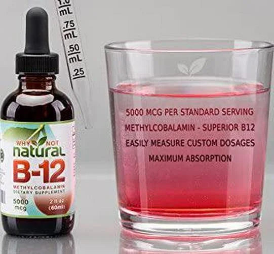 Organic B12 Liquid Drops 5000mcg B179868