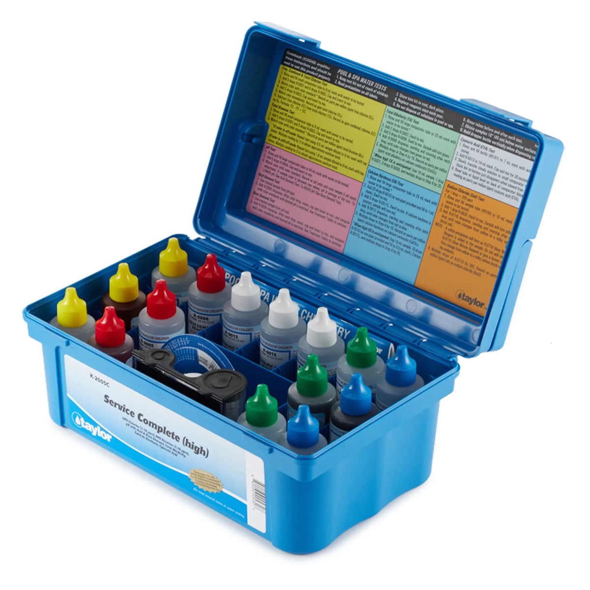 Swimming Pool Bromine Chlorine pH Test Kit T6690
