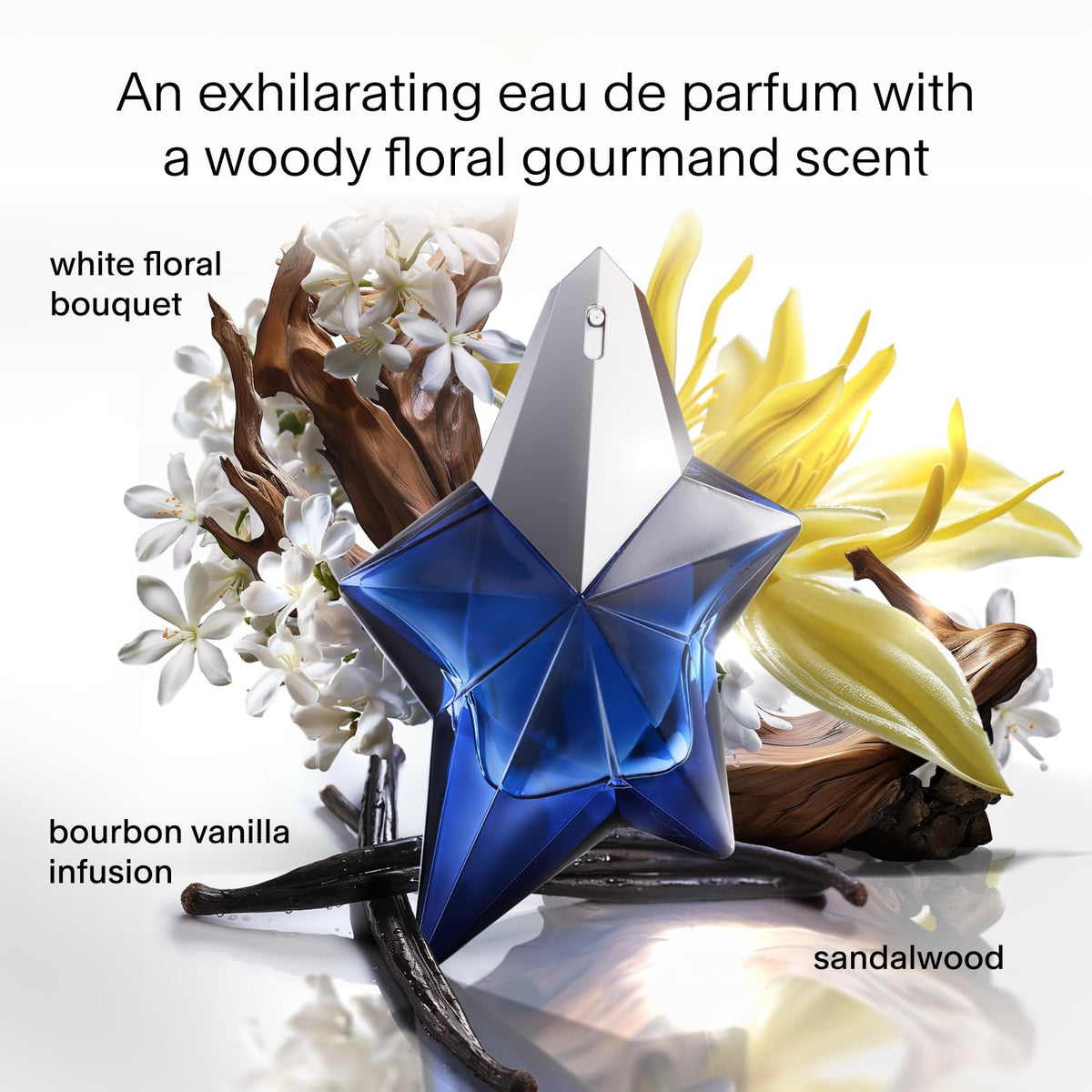 Floral & Woody Eau de Parfum with Sandalwood, Amber, and Vanilla - 3.3 Fl Oz & 0.3 Fl Oz D965142