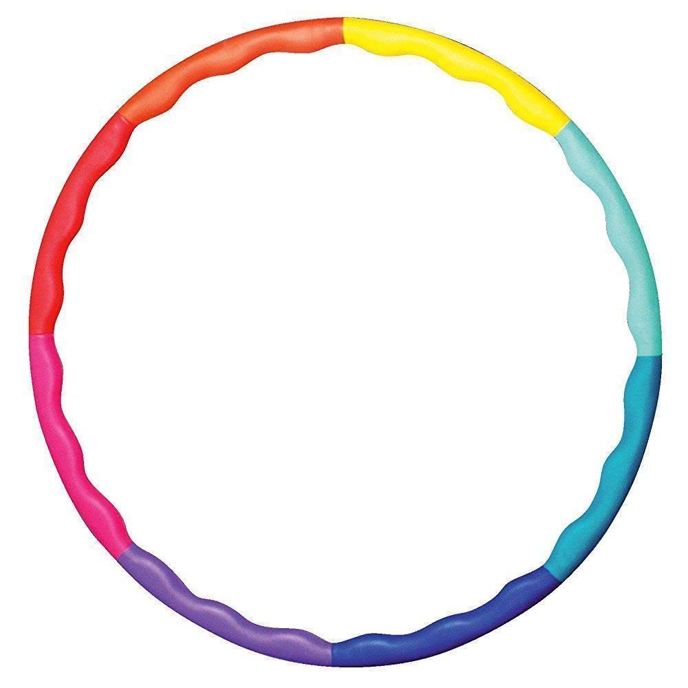 4.9lb 41.5 Inches Wide Weighted Fitness Exercise Hula Hoop Y739