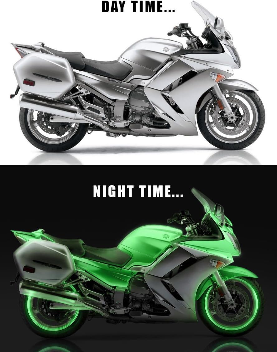 Glow in The Dark Car Wrap Vinyl Roll 3ft x 5ft E343