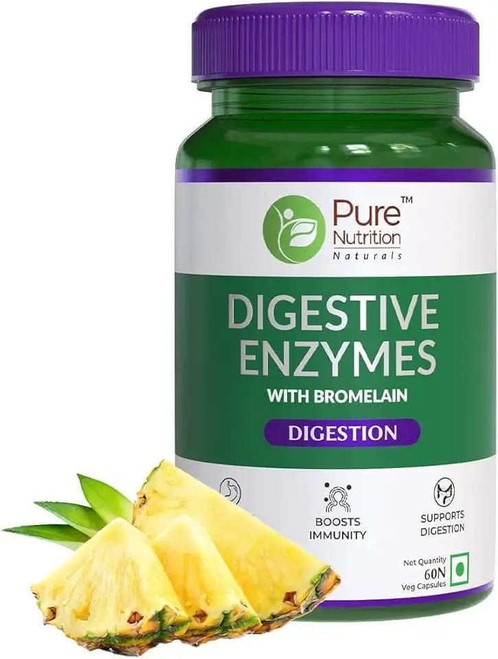 60 Capsules Digestive Enzymes X27625