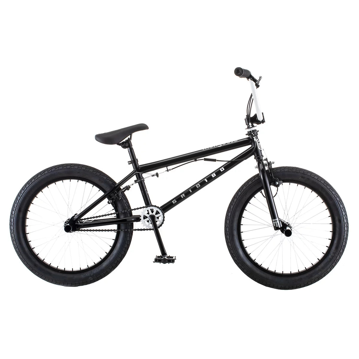 20-Inch Wheels Single Speed Black BMX Bike I60380