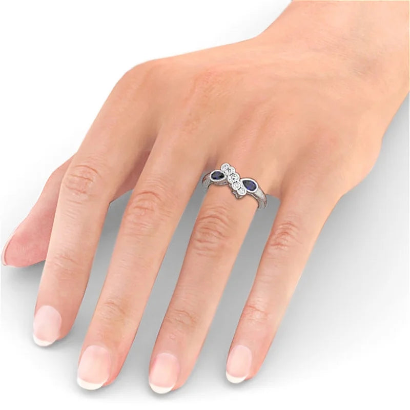 14K White Gold Eternity Band Size 11.5 I1475