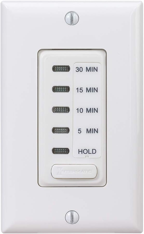 White Electronic Auto-Off Timer 5/10/15/30 Minutes J487548