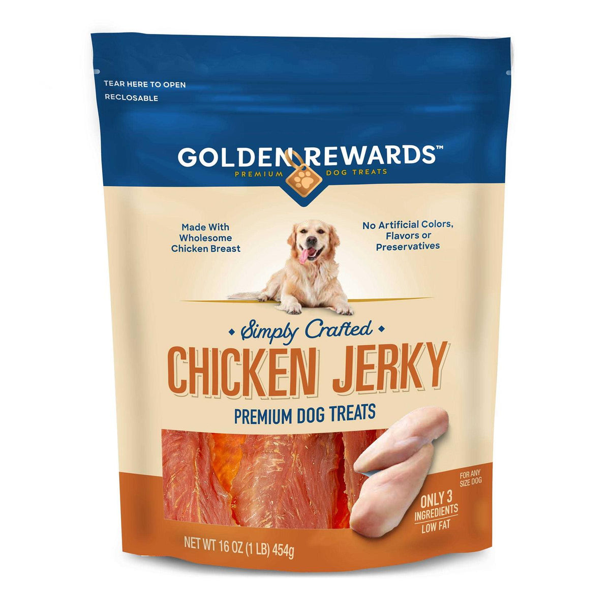 Chicken Jerky Dog Treats Y4102