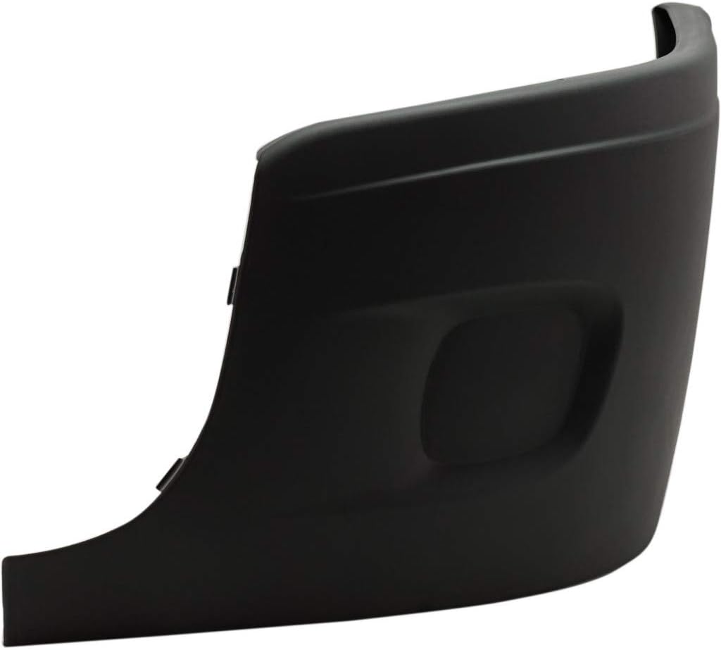 Freightliner Cascadia Bumper End 2008-2017 Driver Side Black Plastic Y905