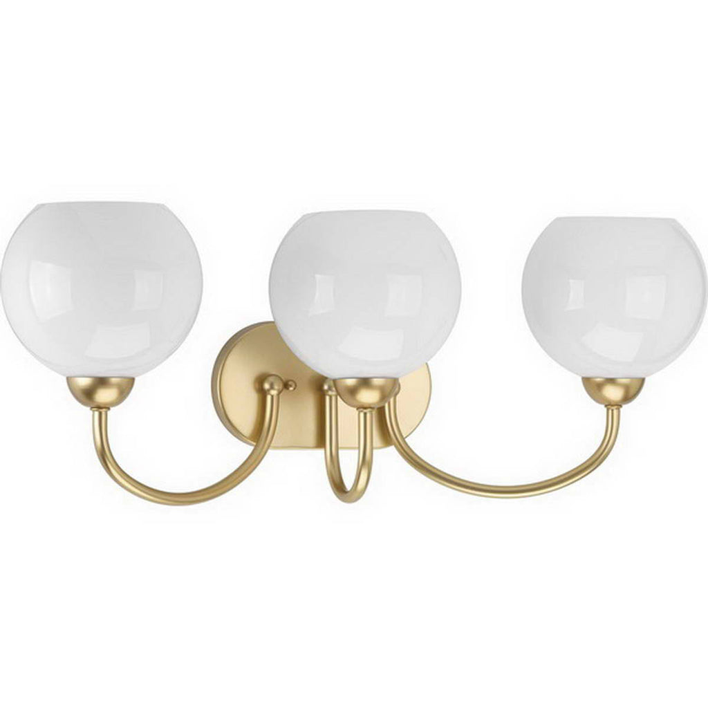 Vintage Gold Three-Light Bath N182536