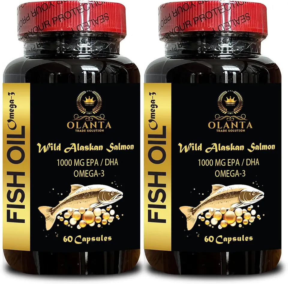 Fish Oil Concentrate Omega 3 Supplement 120 Capsules A794