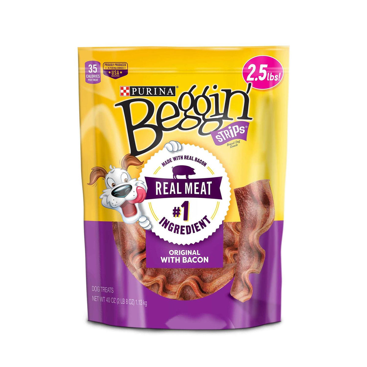 Bacon Strips Dog Treats R911
