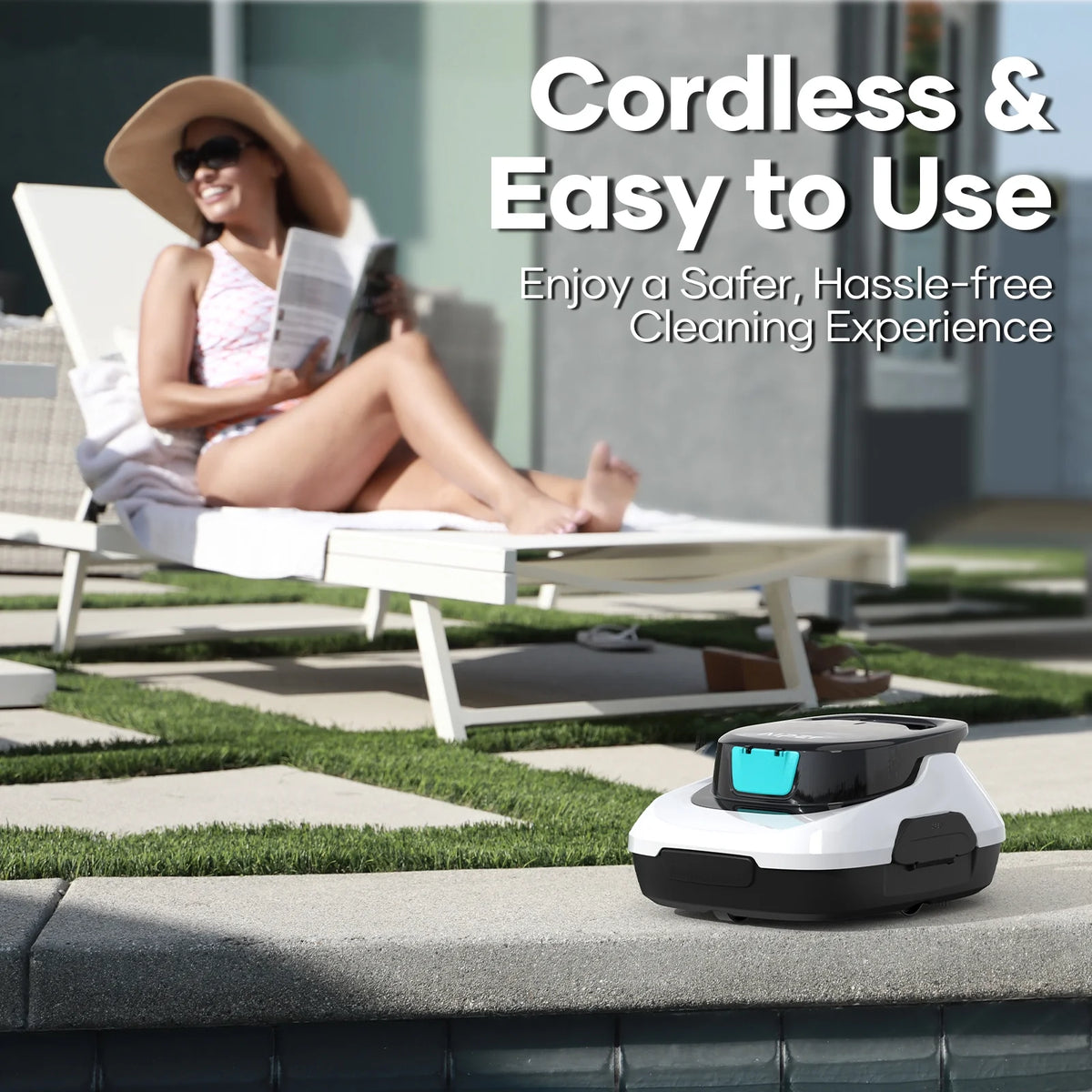 Cordless Automatic Pool Vacuum Cleaner E9116